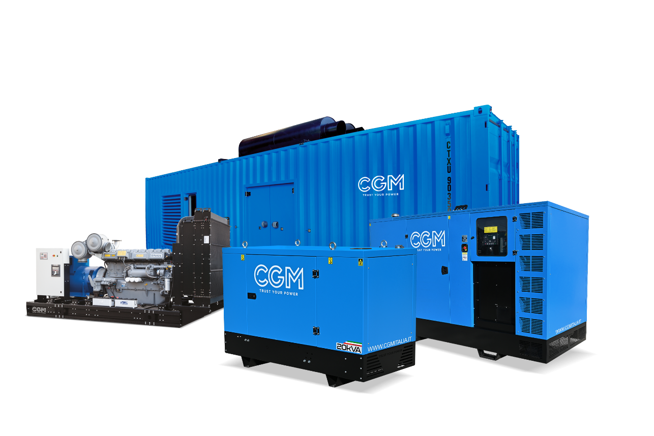 Generadores industriales CGM Italia